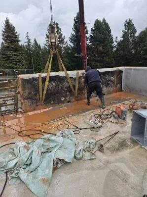 Vyrezanie otvoru medzi kuchyňou a obývačkou